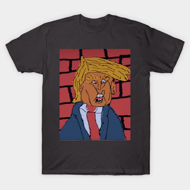 Trump Wall T-Shirt by The_Biff